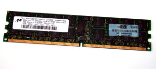2 GB DDR2-RAM Registered ECC 2Rx4 PC2-5300P Micron MT36HTF25672PY-667F1
