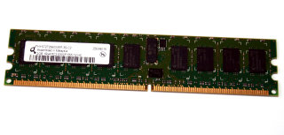 2 GB DDR2-RAM 240-pin Registered ECC 1Rx4 PC2-5300P Qimonda HYS72T256000EP-3S-C2