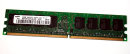 256 MB DDR2-RAM 240-pin 1Rx8 PC2-3200U non-ECC  Samsung M378T3253FG0-CCC