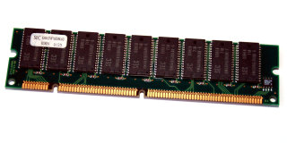 128 MB EDO-DIMM 3.3V 60 ns  168-pin  unBuffered-ECC Samsung KMM374F1600AK-6U