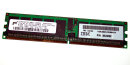 512 MB DDR2-RAM 240-pin Registered ECC 1Rx8 PC2-3200R Micron MT9HTF6472Y-40EA1