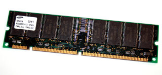 256 MB SD-RAM 168-pin PC-133U non-ECC CL3  Samsung M366S3323DTS-C7AQ0