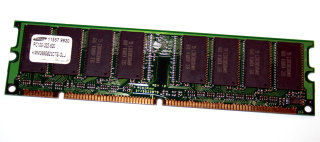 64 MB SD-RAM PC-100U non-ECC 168-pin  Samsung KMM366S823CTS-GLJ