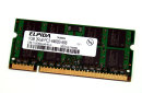 1 GB DDR2 RAM 200-pin SO-DIMM 2Rx8 PC2-6400S   Elpida...