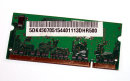 256 MB DDR2 RAM 200-pin SO-DIMM 1Rx16 PC2-4200S  Infineon...