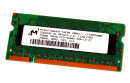 256 MB DDR2-RAM 200-pin SO-DIMM 1Rx16 PC2-4200S   Micron MT4HTF3264HY-53EB4