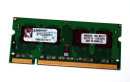 512 MB DDR2 RAM PC2-4200S Laptop-Memory Kingston KTT533D2/512   9905293