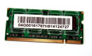 1 GB DDR2-RAM 200-pin SO-DIMM PC2-6400S CL5  ADATA ADOVE1A0834E