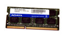 2 GB DDR3 RAM 204-pin SO-DIMM 2Rx8 PC3-10600S CL9  Adata...