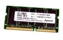 64 MB SO-DIMM 144-pin SD-RAM PC-100 CL2   Apacer 71.63361.560