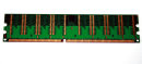 256 MB DDR RAM 184-pin PC-3200U non-ECC CL3  Micron MT8VDDT3264AY-40BGB