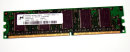 128 MB DDR-RAM PC-3200E  CL3  ECC Micron MT5VDDT1672AG-40BC3