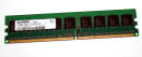 512 MB DDR2-RAM 240-pin ECC-Memory 1Rx8 PC2-5300E  Elpida...