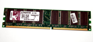 256 MB DDR-RAM PC-2700U non-ECC  Kingston KVR333X64C25/256   9905225