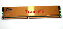 1 GB DDR-RAM 184-pin PC-3200U non-ECC  Team TEDR1024M400HC3