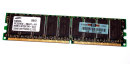 256 MB DDR-RAM ECC PC-3200 CL3  Samsung M381L3223ETM-CC4