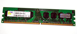 1 GB DDR2-RAM 240-pin PC2-6400U non-ECC CL5 Aeneon AET760UD00-25D-S