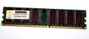 512 MB DDR-RAM 184-pin PC-3200U non-ECC  CL3  Mustang M2064645306N