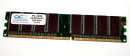 1 GB DDR-RAM  PC-3200U non-ECC CL3 Desktop-Memory  OCZ...