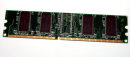 256 MB DDR-RAM PC-2100U non-ECC DDR-266MHz-CL2.5  Elixir M2U25664DSH8B0G-75B
