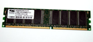 512 MB DDR-RAM PC-3200U nonECC Desktop-Memory  ProMos V826664K24SCTG-D3
