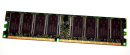 256 MB DDR-RAM 184-pin PC-2100U non-ECC  CL2.5  Elixir M2U25H64DS8HA0G-75B