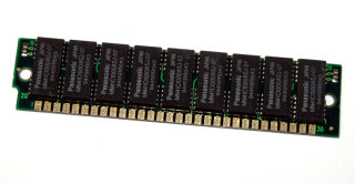 1 MB Simm 30-pin 70 ns 9-Chip 1Mx9 (Chips: 9 x Panasonic MN41C1000ASJ-07)