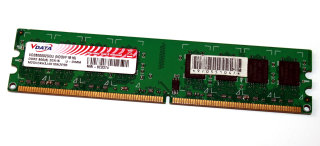 2 GB DDR2-RAM 240-pin PC2-6400U non-ECC CL6   VDATA VD2800002GOU (VDQVF1B16)