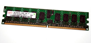 1 GB DDR2-RAM Registered ECC 1Rx8 PC2-5300P Hynix HYMP112P72CP8 Y5 AB-C
