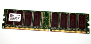1 GB DDR-RAM PC-2100U non-ECC 184-pin  Samsung M368L2923MTL-CA2