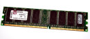 512 MB DDR-RAM 184-pin PC-3200U non-ECC   Kingston...