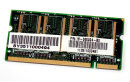 128 MB DDR-RAM PC-2100S 200pin SO-DIMM  TwinMOS M2G33H04D-TT