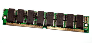 16 MB EDO-RAM 72-pin non-Parity PS/2 Simm 60 ns Chips: 8x Siemens HYB5117405BJ-60