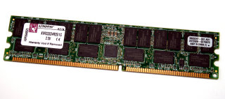1 GB DDR-RAM PC-2700R Registered-ECC  Kingston KVR333D4R25/1G   9965247