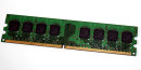 1 GB DDR2-RAM 240-pin 2Rx8 PC2-5300U non-ECC  Qimonda HYS64T128820HU-3S-B