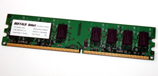 2 GB DDR2-RAM PC2-6400U non-ECC CL5   Buffalo Select D2U800C-2G/BJ2