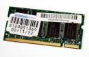 128 MB DDR RAM 200-pin SO-DIMM PC-2100S  CL2  Nanya NT128D64S88A2GM-7K