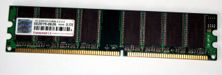 1 GB DDR-RAM PC-2700U nonECC   Transcend