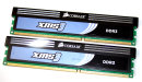 4 GB DDR3-RAM (2x2GB) PC3-10600U XMS3 CL8 Corsair...