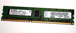 2 GB ECC DDR3-RAM 240-pin 2Rx8 PC3-8500E ECC-Memory  Elpida EBJ21EE8BAFA-AE-E