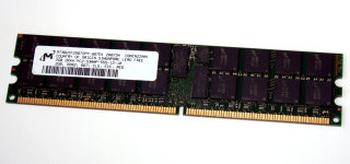 2 GB DDR2-RAM 240-pin Registered ECC 2Rx4 PC2-5300P Micron MT36HTF25672PY-667D1