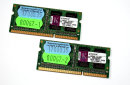 4 GB DDR3 RAM-Kit PC3-10600S 204-pin HyperX CL7  Kingston KHX1333C7S3K2/4G