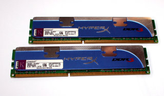4 GB DDR3 RAM 240-pin PC3-12800U CL9   1.7-1.9V  Kingston KHX1600C9D3K2/4G HyperX
