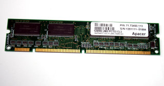 128 MB SD-RAM 168-pin PC-133U non-ECC CL3   Apacer 71.73450.113