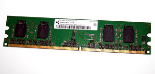 256 MB DDR2-RAM 240-pin 1Rx16 PC2-4200U non-ECC  Qimonda HYS64T32000HU-3.7-A
