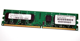 1 GB DDR2-RAM 240-pin 2Rx8 PC2-5300U non-ECC Aeneon AET760UD00-30DB98Z