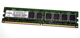 1 GB ECC DDR2 RAM 240-pin PC2-4200E   Unigen UG12T7200L8DU-5AM