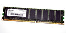 512 MB ECC DDR-RAM  184-pin PC-3200U CL3  Qimonda...