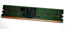 512 MB DDR2-RAM 1Rx8 PC2-3200U non-ECC Samsung...