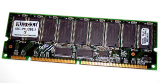 512 MB SD-RAM PC-133R Registered-ECC Kingston KTC-PRL133/512   9962254